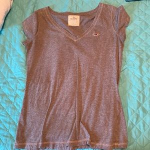 Gray Hollister short sleeve shirt